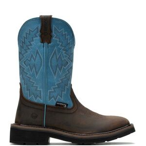 Wolverine Women's Rancher Arrow W241053 Boots - Blue / Pink
